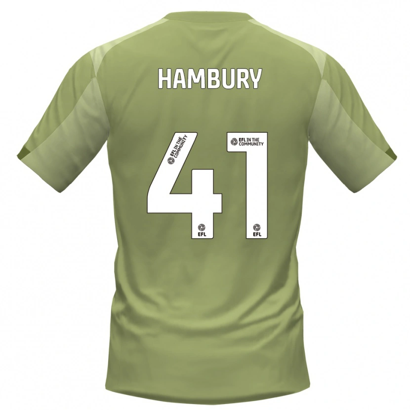 Danxen Kinder Zack Hambury #41 Salbei Champagner Auswärtstrikot Trikot 2025/26 T-Shirt Schweiz