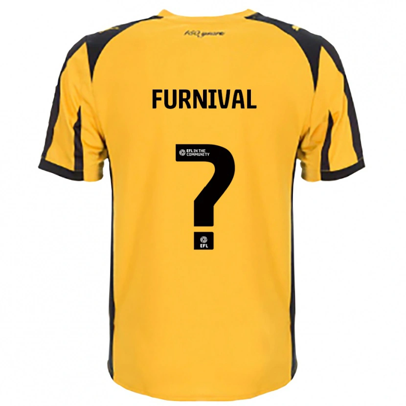 Danxen Kinder Madison Furnival #0 Orange Schwarz Auswärtstrikot Trikot 2025/26 T-Shirt Schweiz