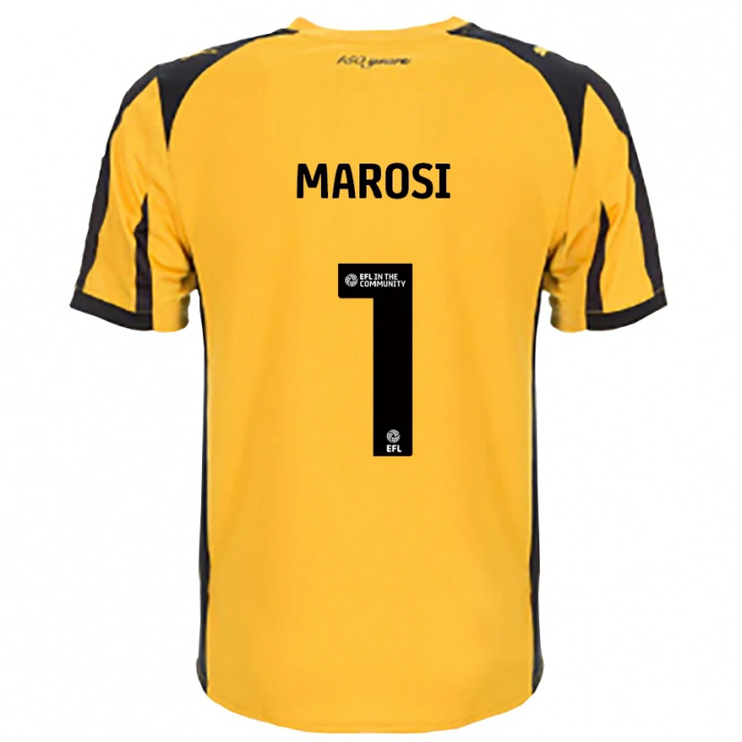 Danxen Kinder Marko Marosi #1 Orange Schwarz Auswärtstrikot Trikot 2025/26 T-Shirt Schweiz