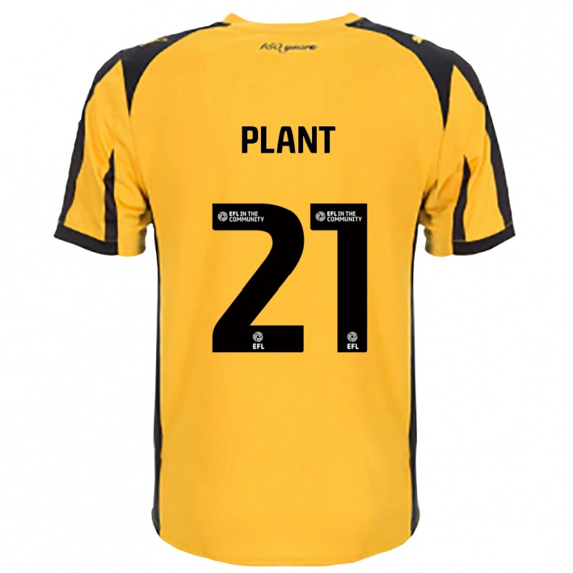 Danxen Kinder James Plant #21 Orange Schwarz Auswärtstrikot Trikot 2025/26 T-Shirt Schweiz