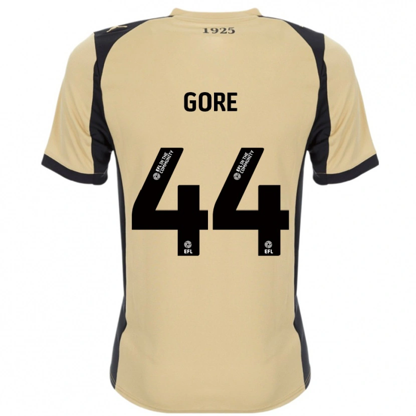 Danxen Kinder Daniel Gore #44 Gold Schwarz Auswärtstrikot Trikot 2025/26 T-Shirt Schweiz