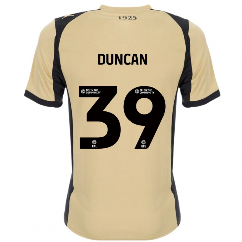 Danxen Kinder Harrison Duncan #39 Gold Schwarz Auswärtstrikot Trikot 2025/26 T-Shirt Schweiz