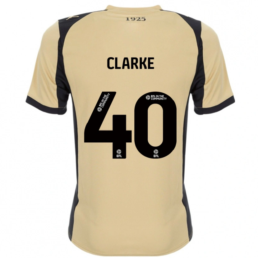 Danxen Kinder Lewis Clarke #40 Gold Schwarz Auswärtstrikot Trikot 2025/26 T-Shirt Schweiz