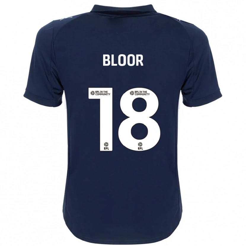 Danxen Kinder Chelsea Bloor #18 Marine Weiß Auswärtstrikot Trikot 2025/26 T-Shirt Schweiz