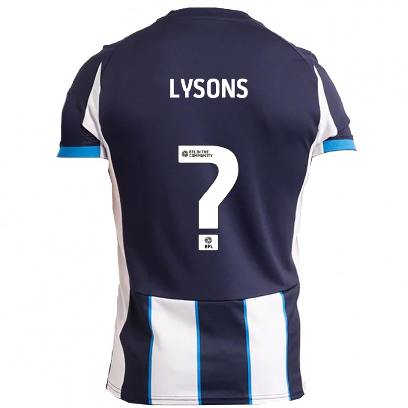 Danxen Kinder Emma Lysons #0 Weiß Marine Auswärtstrikot Trikot 2025/26 T-Shirt Schweiz