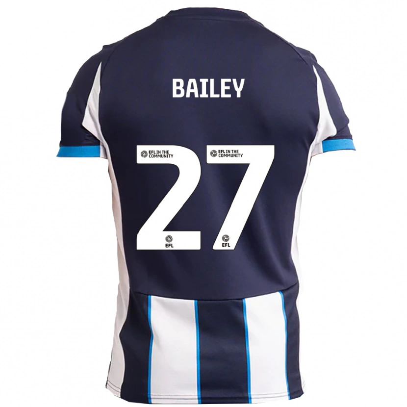 Danxen Kinder Odin Bailey #27 Weiß Marine Auswärtstrikot Trikot 2025/26 T-Shirt Schweiz