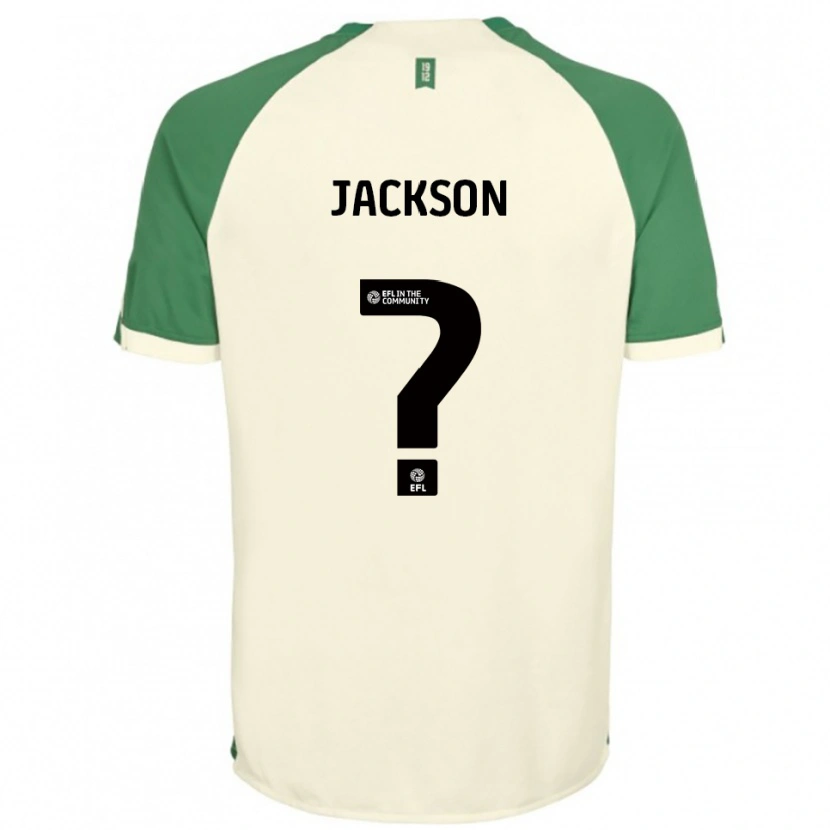 Danxen Kinder Abbie Jackson #0 Cremeweiß Grün Auswärtstrikot Trikot 2025/26 T-Shirt Schweiz