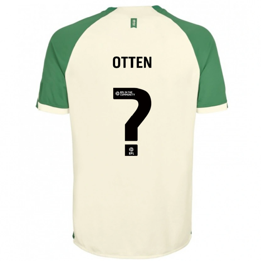 Danxen Kinder Gisela Otten #0 Cremeweiß Grün Auswärtstrikot Trikot 2025/26 T-Shirt Schweiz