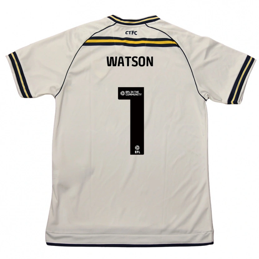 Danxen Kinder Aimee Watson #1 Weiß Marine Auswärtstrikot Trikot 2025/26 T-Shirt Schweiz