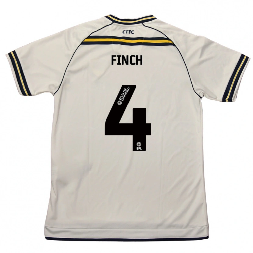 Danxen Kinder Holly Finch #4 Weiß Marine Auswärtstrikot Trikot 2025/26 T-Shirt Schweiz