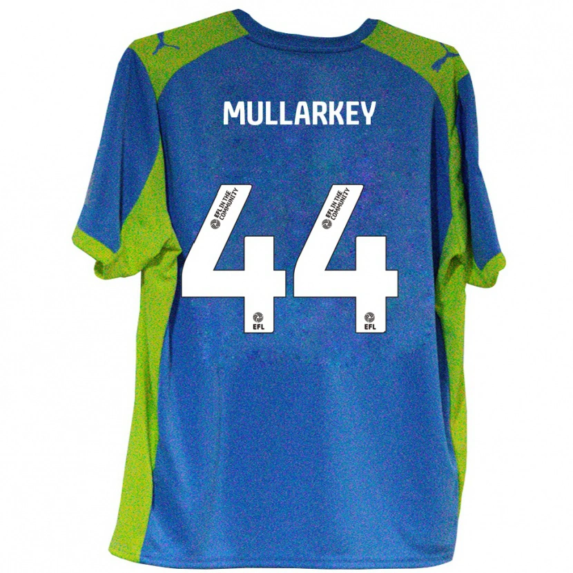 Danxen Kinder Toby Mullarkey #44 Himmelblau Gelb Auswärtstrikot Trikot 2025/26 T-Shirt Schweiz