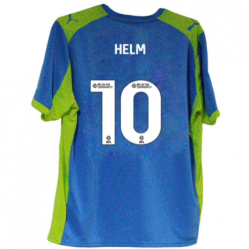 Danxen Kinder Mark Helm #10 Himmelblau Gelb Auswärtstrikot Trikot 2025/26 T-Shirt Schweiz