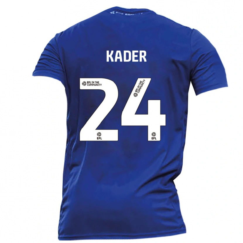 Danxen Kinder Soul Kader #24 Blau Weiß Auswärtstrikot Trikot 2025/26 T-Shirt Schweiz