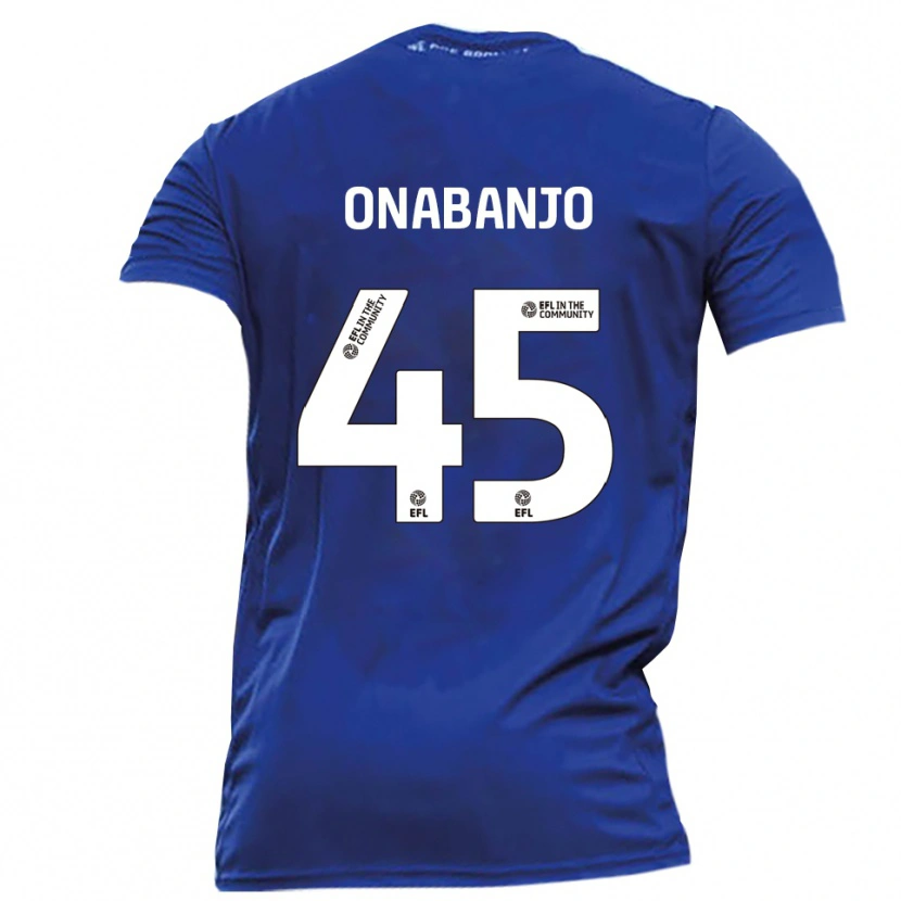 Danxen Kinder Remi Onabanjo #45 Blau Weiß Auswärtstrikot Trikot 2025/26 T-Shirt Schweiz