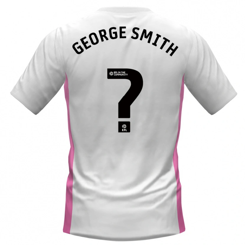 Danxen Kinder George Smith #0 Weiß Rot Auswärtstrikot Trikot 2025/26 T-Shirt Schweiz