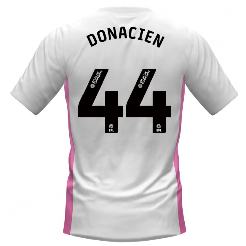 Danxen Kinder Janoi Donacien #44 Weiß Rot Auswärtstrikot Trikot 2025/26 T-Shirt Schweiz