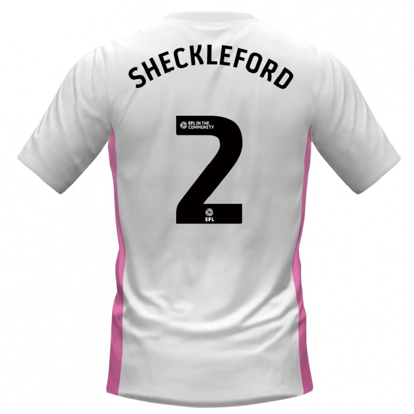 Danxen Kinder Ryheem Sheckleford #2 Weiß Rot Auswärtstrikot Trikot 2025/26 T-Shirt Schweiz