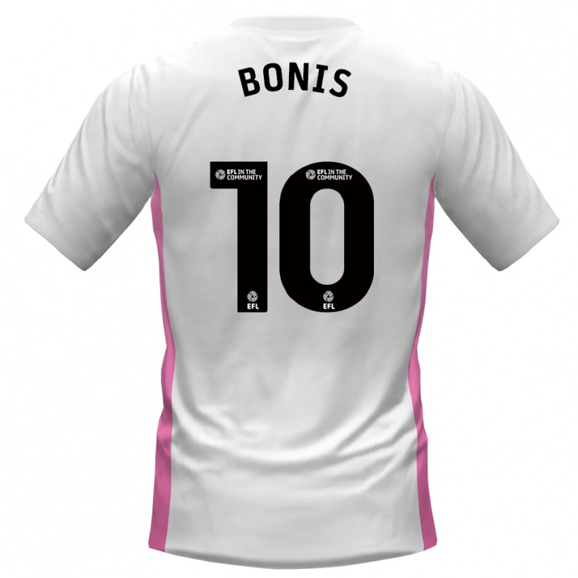 Danxen Kinder Lee Bonis #10 Weiß Rot Auswärtstrikot Trikot 2025/26 T-Shirt Schweiz