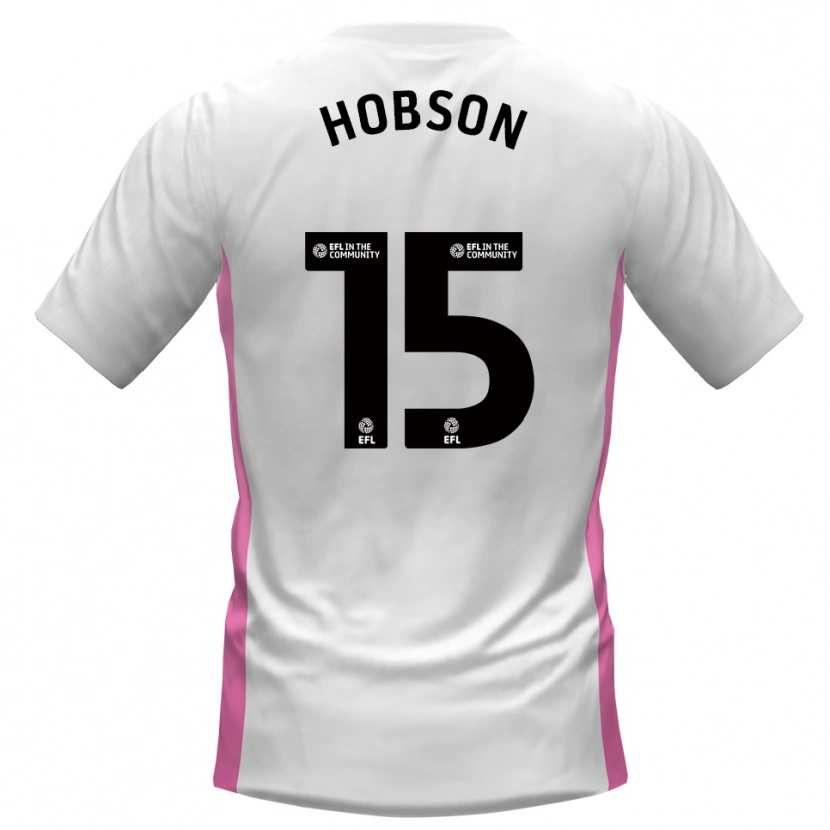 Danxen Kinder Bailey Hobson #15 Weiß Rot Auswärtstrikot Trikot 2025/26 T-Shirt Schweiz