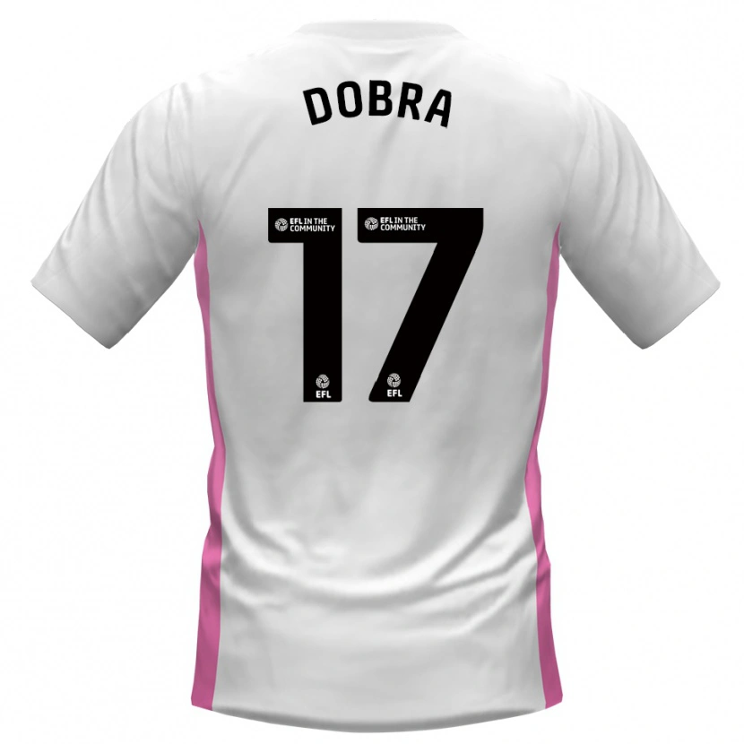 Danxen Kinder Armando Dobra #17 Weiß Rot Auswärtstrikot Trikot 2025/26 T-Shirt Schweiz