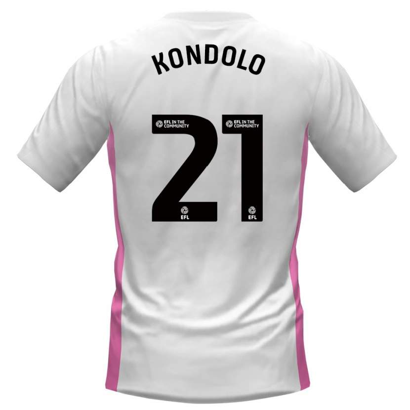 Danxen Kinder Christovie Kondolo #21 Weiß Rot Auswärtstrikot Trikot 2025/26 T-Shirt Schweiz