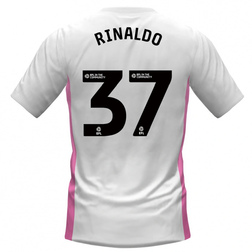 Danxen Kinder Ashton Rinaldo #37 Weiß Rot Auswärtstrikot Trikot 2025/26 T-Shirt Schweiz