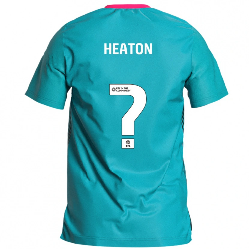 Danxen Kinder Alice Heaton #0 Himmelblau Pink Auswärtstrikot Trikot 2025/26 T-Shirt Schweiz