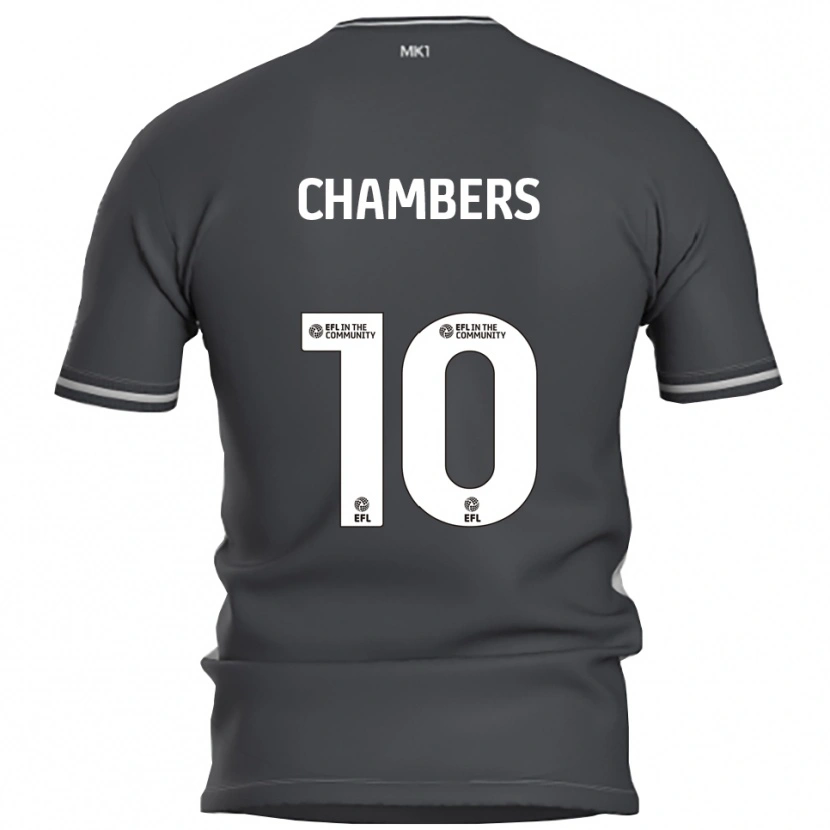 Danxen Kinder T'yanna Chambers #10 Grau Silber Auswärtstrikot Trikot 2025/26 T-Shirt Schweiz