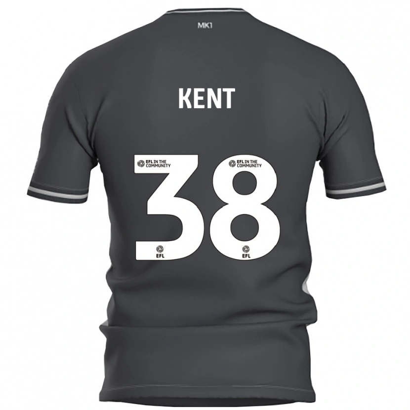 Danxen Kinder Isabelle Kent #38 Grau Silber Auswärtstrikot Trikot 2025/26 T-Shirt Schweiz