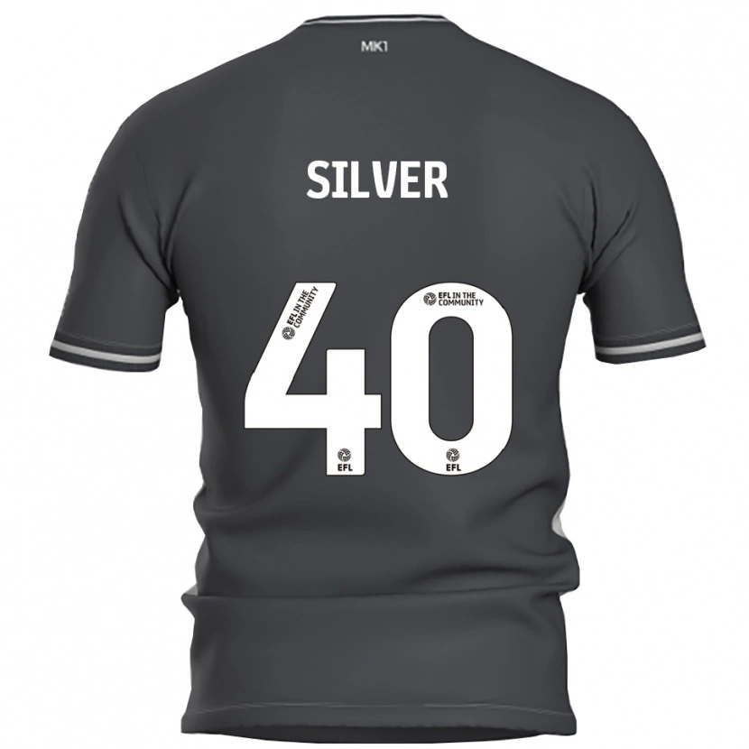 Danxen Kinder Rian Silver #40 Grau Silber Auswärtstrikot Trikot 2025/26 T-Shirt Schweiz