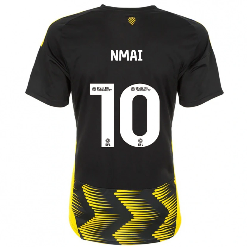 Danxen Kinder Kelly Nmai #10 Schwarz Gelb Auswärtstrikot Trikot 2025/26 T-Shirt Schweiz