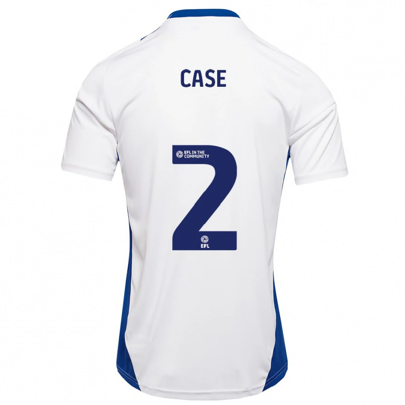 Danxen Kinder Ollie Case #2 Weiß Blau Auswärtstrikot Trikot 2025/26 T-Shirt Schweiz