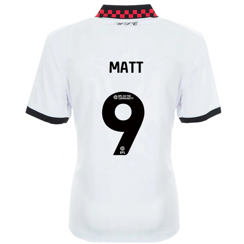 Danxen Kinder Jamille Matt #9 Weiß Schwarz Auswärtstrikot Trikot 2025/26 T-Shirt Schweiz