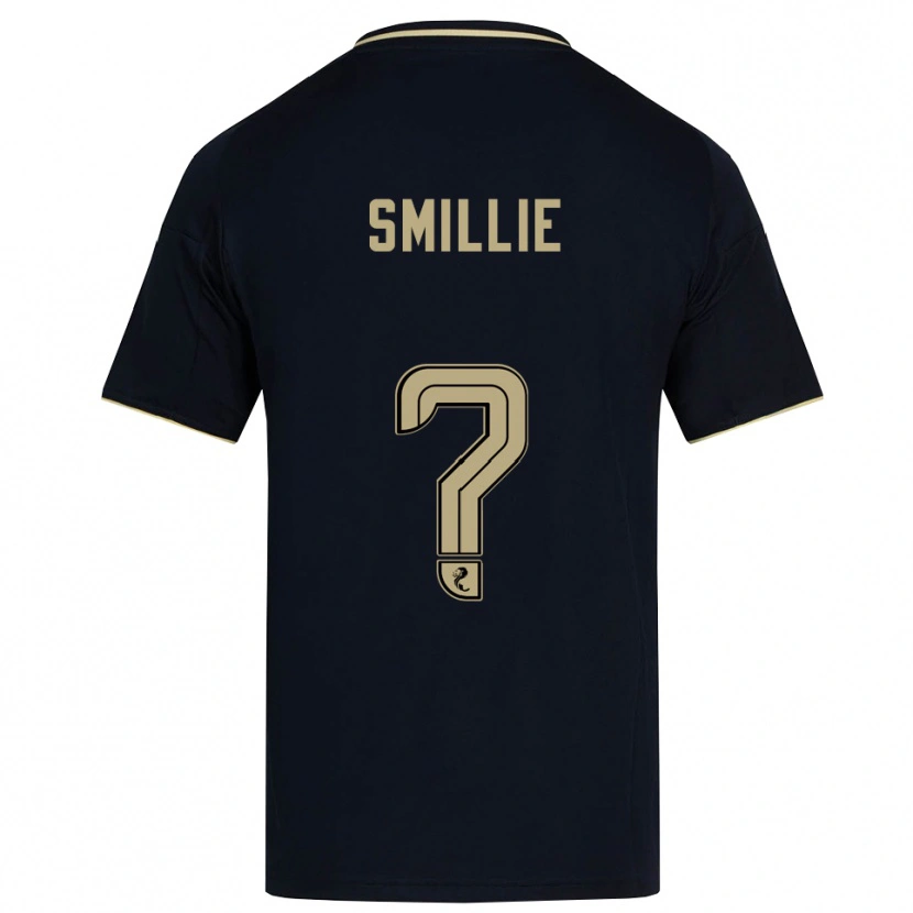 Danxen Kinder Reuben Smillie #0 Marine Gold Auswärtstrikot Trikot 2025/26 T-Shirt Schweiz
