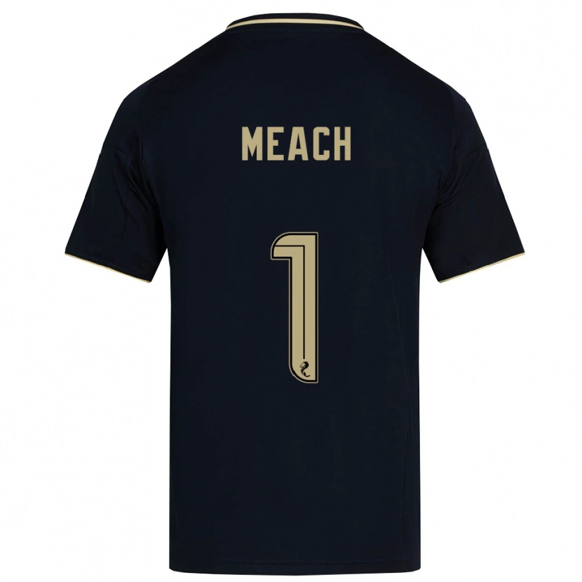 Danxen Kinder Aaliyah-Jay Meach #1 Marine Gold Auswärtstrikot Trikot 2025/26 T-Shirt Schweiz