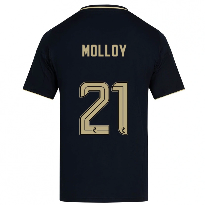 Danxen Kinder Gavin Molloy #21 Marine Gold Auswärtstrikot Trikot 2025/26 T-Shirt Schweiz