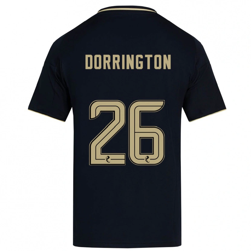 Danxen Kinder Alfie Dorrington #26 Marine Gold Auswärtstrikot Trikot 2025/26 T-Shirt Schweiz