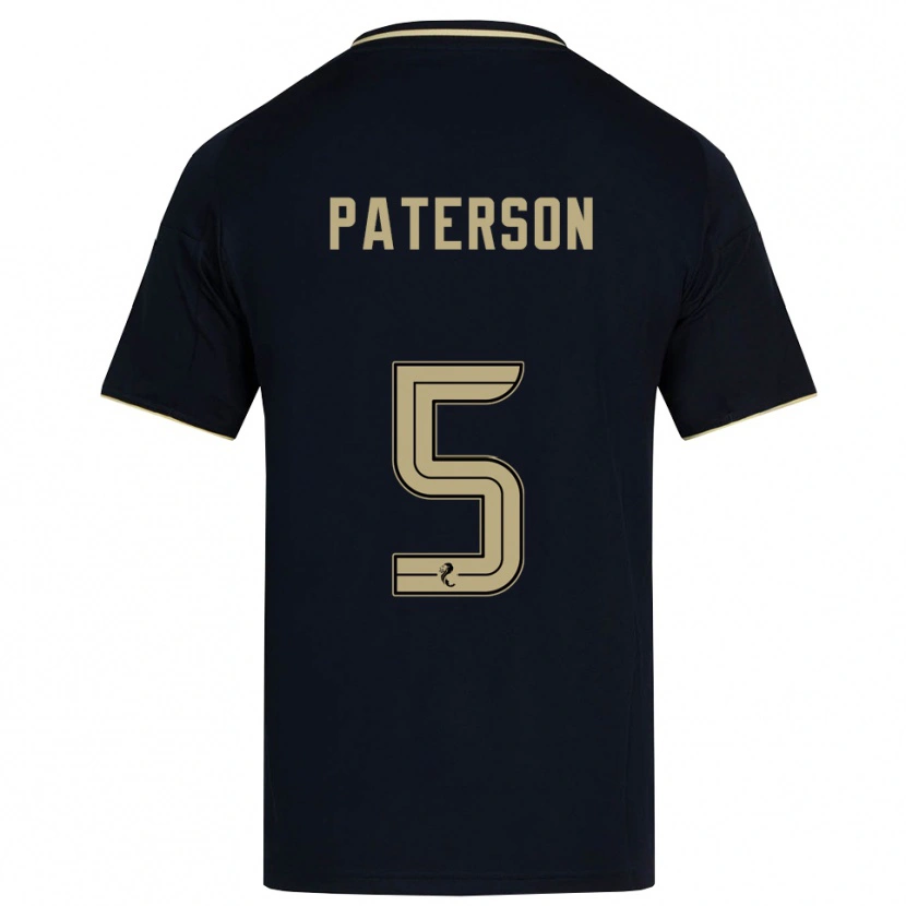 Danxen Kinder Donna Paterson #5 Marine Gold Auswärtstrikot Trikot 2025/26 T-Shirt Schweiz