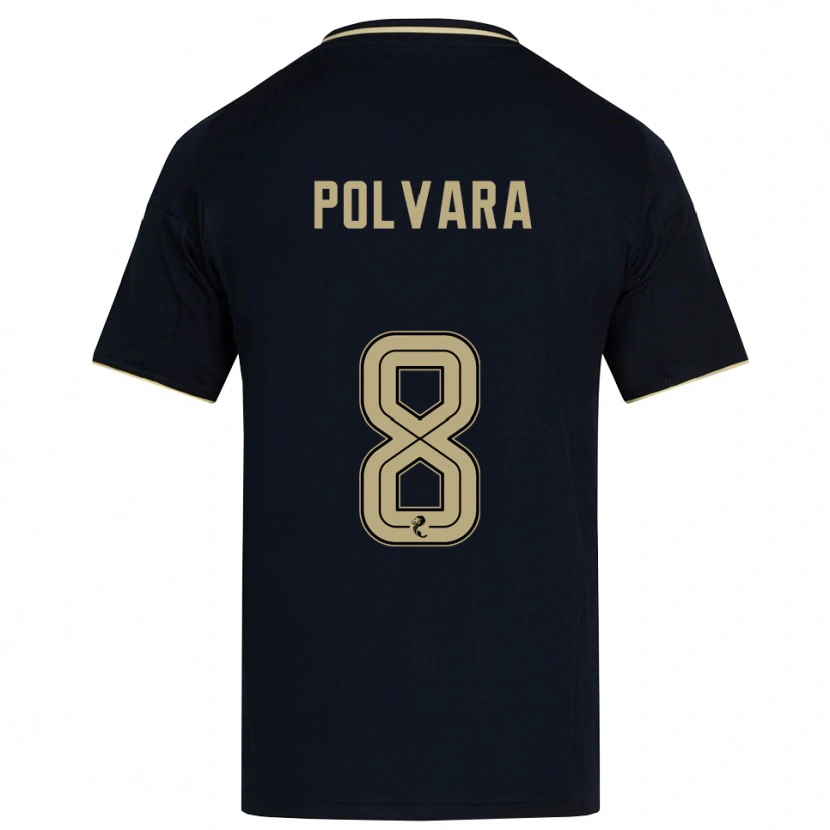 Danxen Kinder Dante Polvara #8 Marine Gold Auswärtstrikot Trikot 2025/26 T-Shirt Schweiz