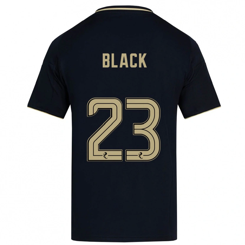 Danxen Kinder Aimee Black #23 Marine Gold Auswärtstrikot Trikot 2025/26 T-Shirt Schweiz