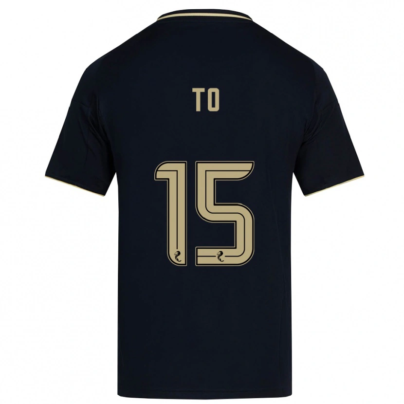 Danxen Kinder Zack To #15 Marine Gold Auswärtstrikot Trikot 2025/26 T-Shirt Schweiz