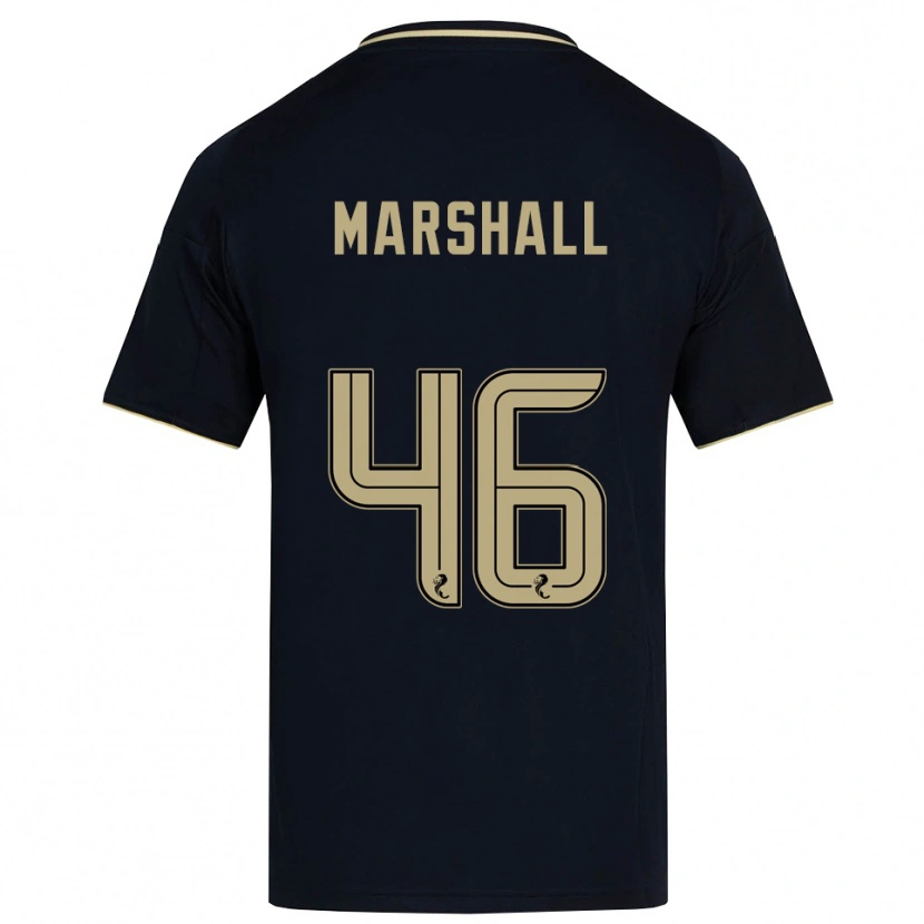 Danxen Kinder Findlay Marshall #46 Marine Gold Auswärtstrikot Trikot 2025/26 T-Shirt Schweiz