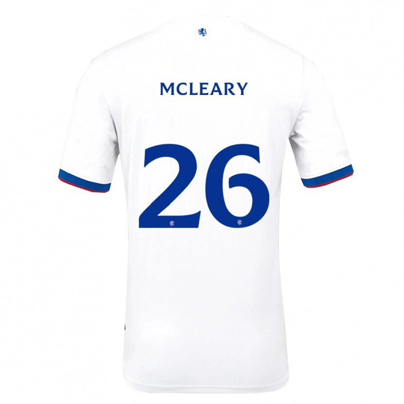 Danxen Kinder Jodi Mcleary #26 Weiß Rot Blau Auswärtstrikot Trikot 2025/26 T-Shirt Schweiz