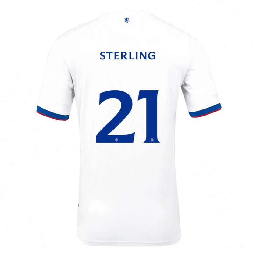 Danxen Kinder Dujon Sterling #21 Weiß Rot Blau Auswärtstrikot Trikot 2025/26 T-Shirt Schweiz