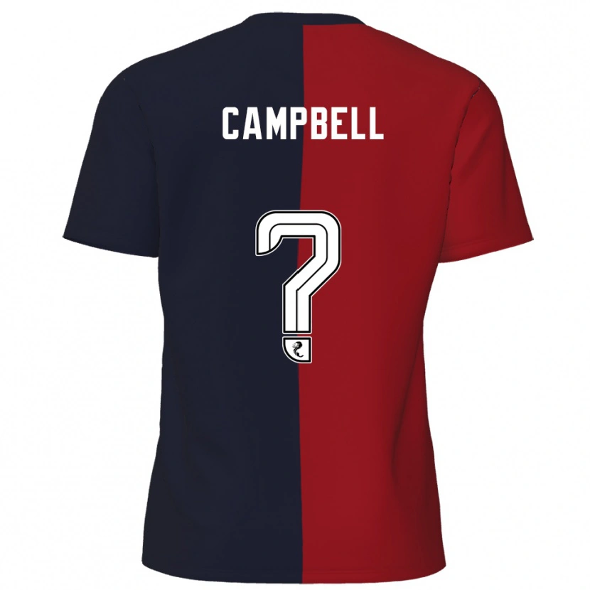 Danxen Kinder Jillian Campbell #0 Rot Marine Auswärtstrikot Trikot 2025/26 T-Shirt Schweiz
