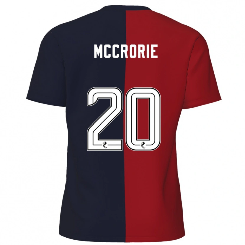 Danxen Kinder Robby Mccrorie #20 Rot Marine Auswärtstrikot Trikot 2025/26 T-Shirt Schweiz
