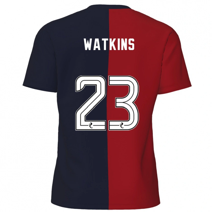 Danxen Kinder Marley Watkins #23 Rot Marine Auswärtstrikot Trikot 2025/26 T-Shirt Schweiz