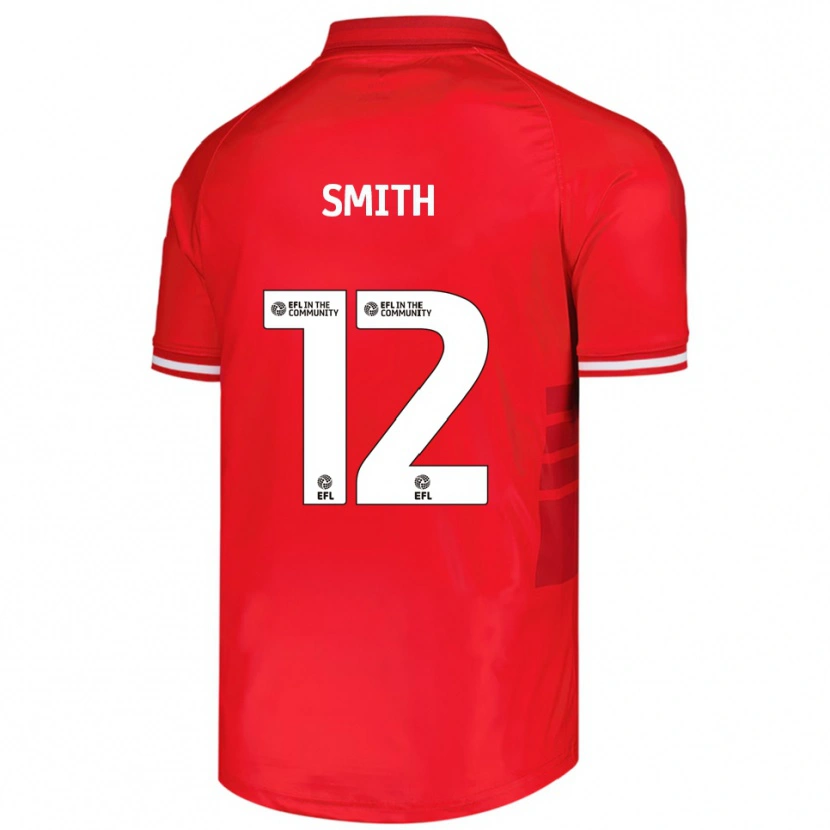 Danxen Herren Jackson Smith #12 Rot Weiß Heimtrikot Trikot 2025/26 T-Shirt Schweiz