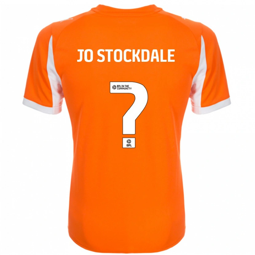 Danxen Herren Elly Jo Stockdale #0 Orange Weiß Heimtrikot Trikot 2025/26 T-Shirt Schweiz