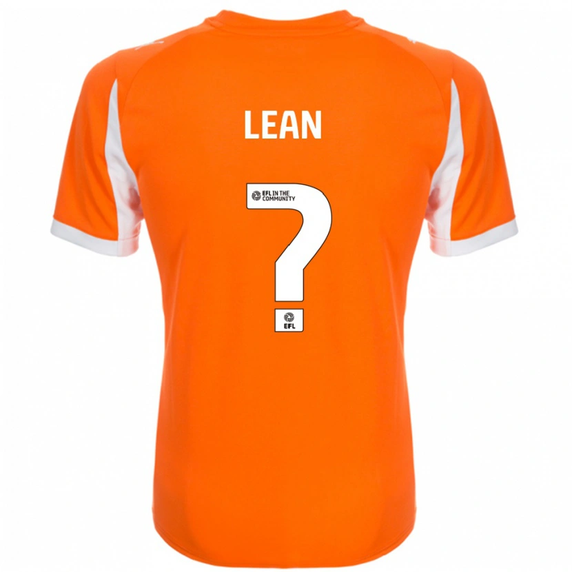 Danxen Herren Jessica Lean #0 Orange Weiß Heimtrikot Trikot 2025/26 T-Shirt Schweiz
